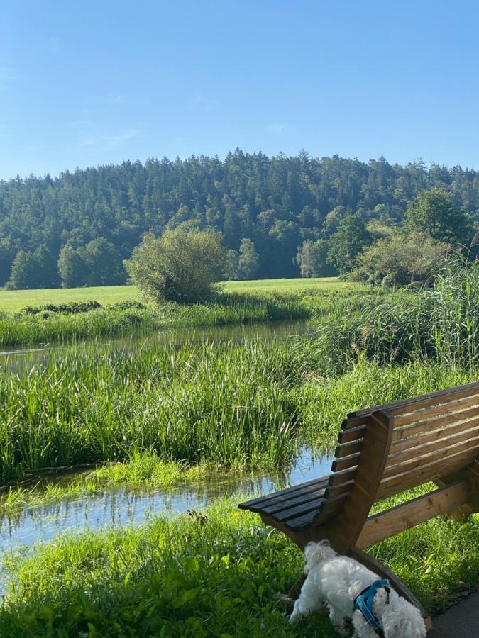 Idyllische Ferienwohnungen In Mossendorf Blick Zur Naab Burglengenfeld Eksteriør bilde