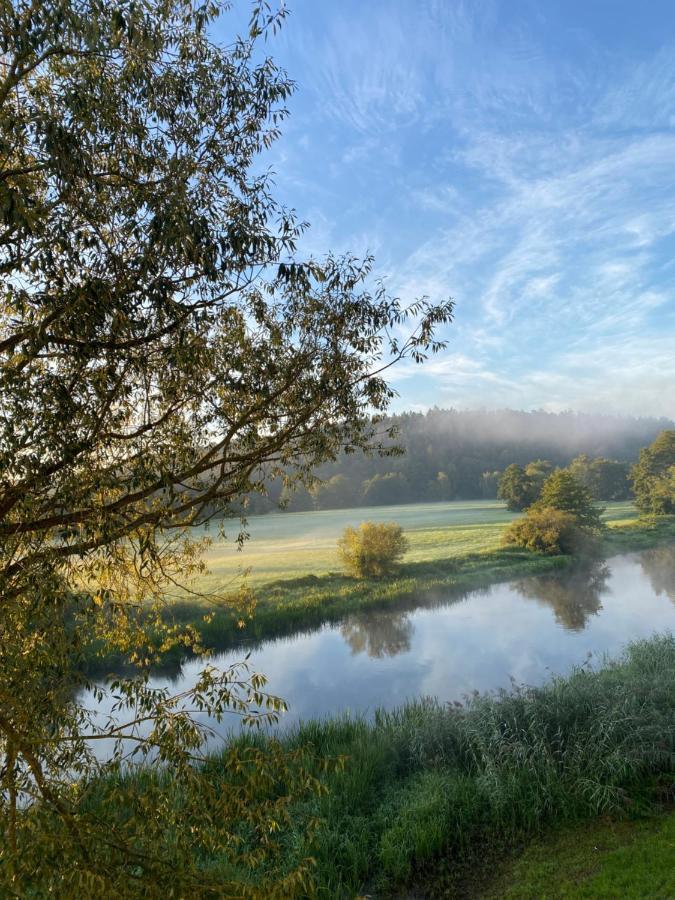 Idyllische Ferienwohnungen In Mossendorf Blick Zur Naab Burglengenfeld Eksteriør bilde